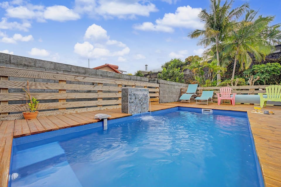Maison entière • Piscine, Jacuzzi & 4 chambres House in Réunion
