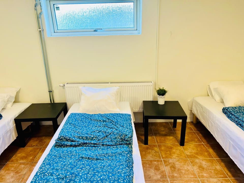 Cozy room with 3 single bed in Landskrona Apartment in Skåne County