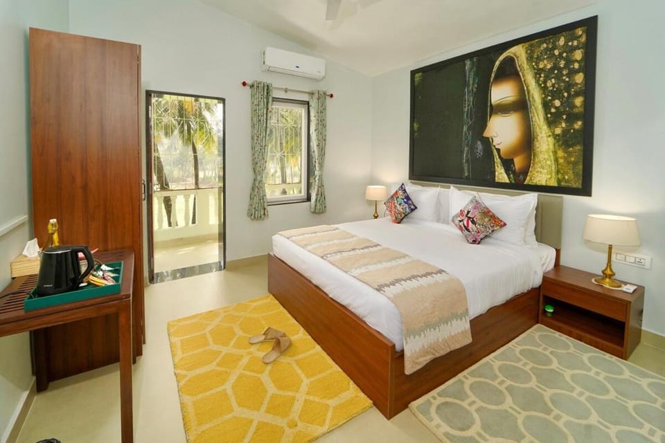 Eila by Savera 2 BHK with Glass Balcony next to beach Apartment in Goa, India