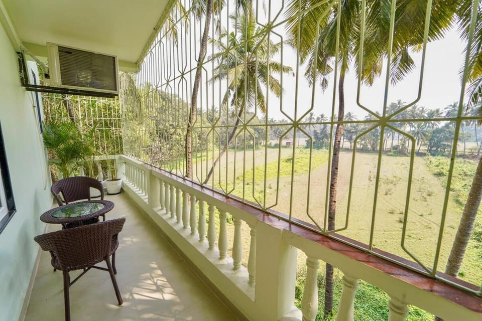 Eila by Savera 2 BHK with Glass Balcony next to beach Apartment in Goa, India