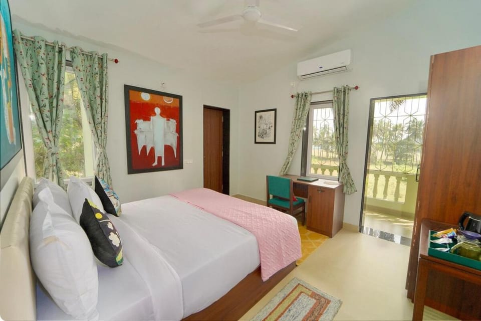 Eila by Savera 2 BHK with Glass Balcony next to beach Apartment in Goa, India