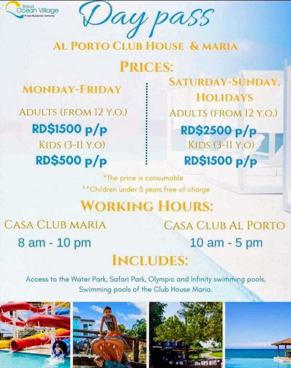 NEW Luxury at Sosua Ocean Village Laguna City Apartment in Sosua