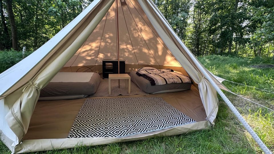 Glamping Stodoła Tent Luxury tent in Lower Silesian Voivodeship