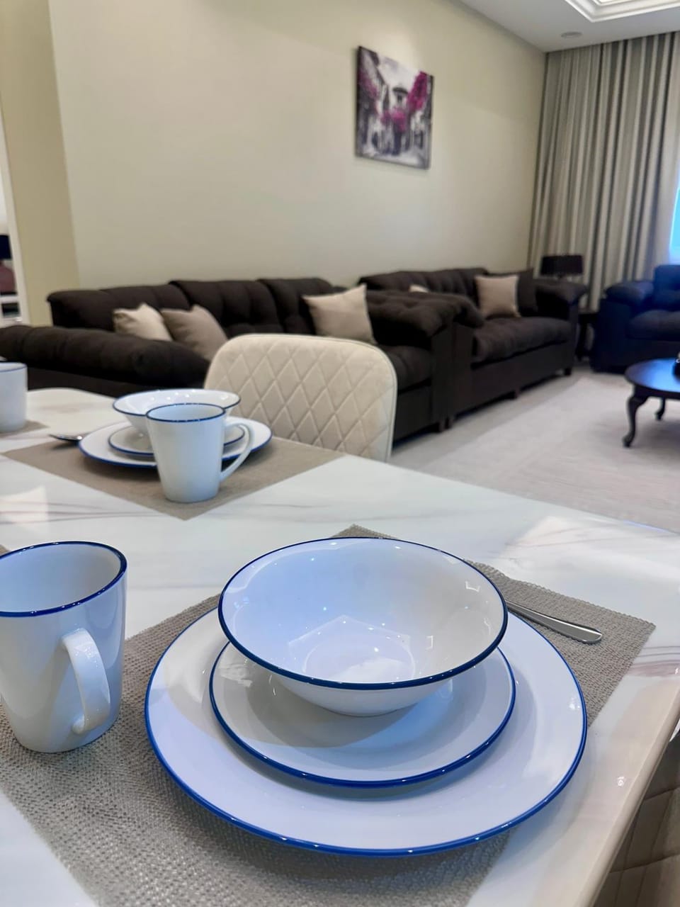 Living room, Dining area