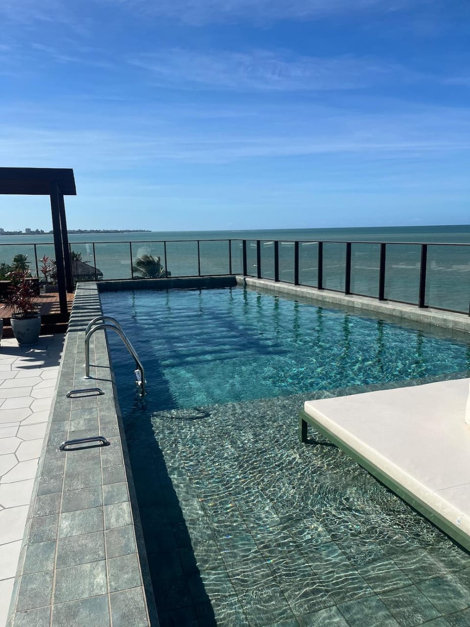 Natural landscape, Beach, Swimming pool