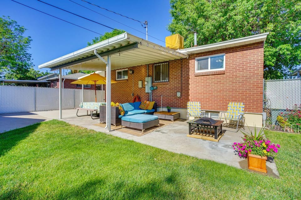 Private Patio & Gym: Spacious Salt Lake City Home! House in Salt Lake City