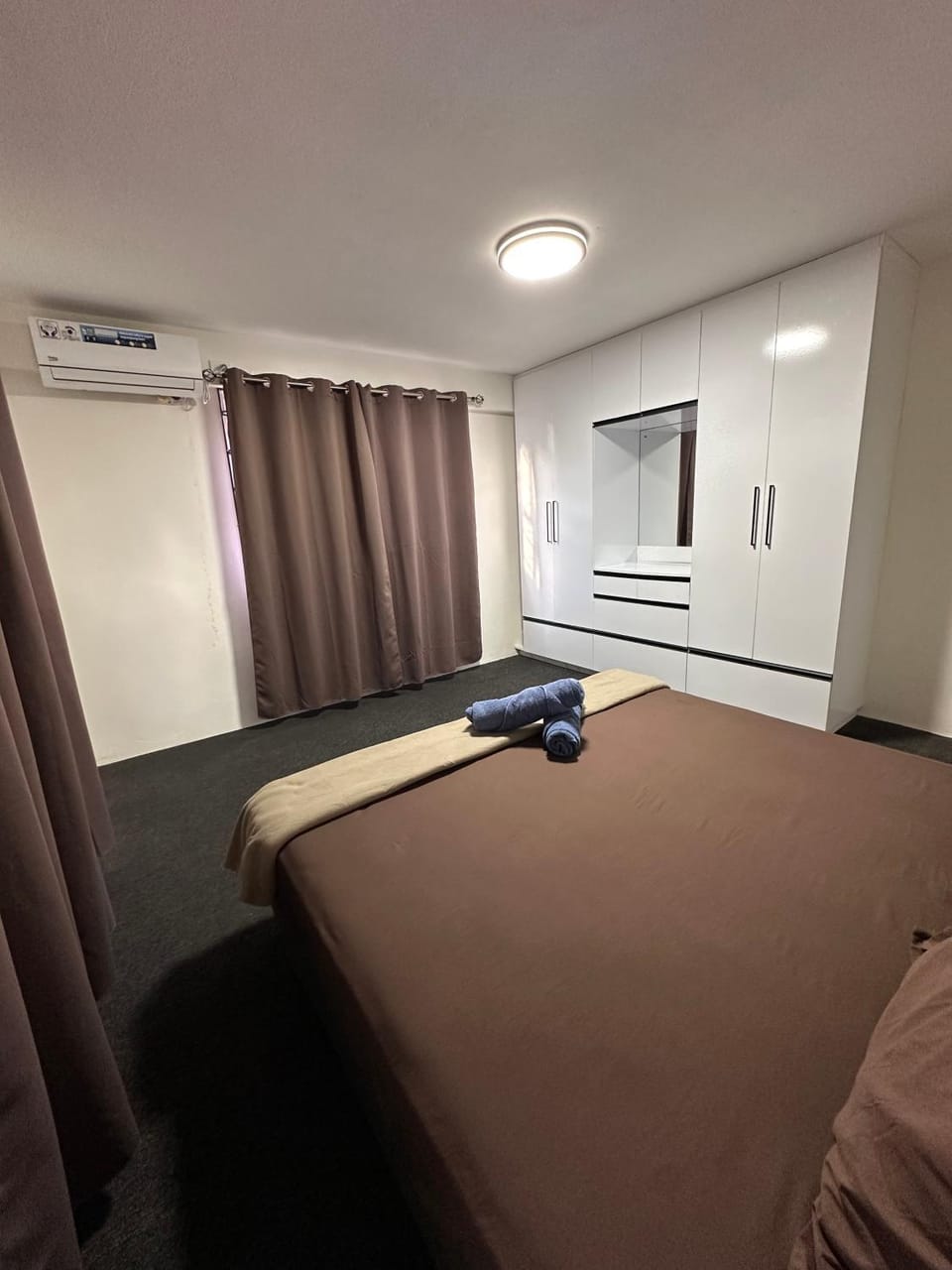 Bed, Photo of the whole room, Bedroom, wardrobe