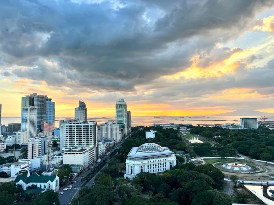Natural landscape, City view, Sunset
