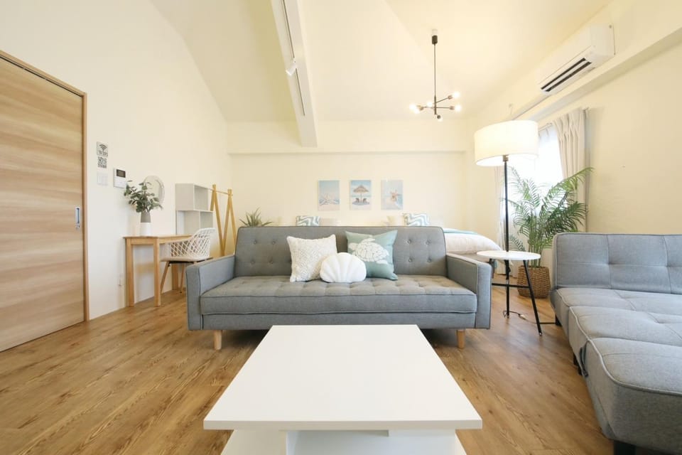 Living room, air conditioner
