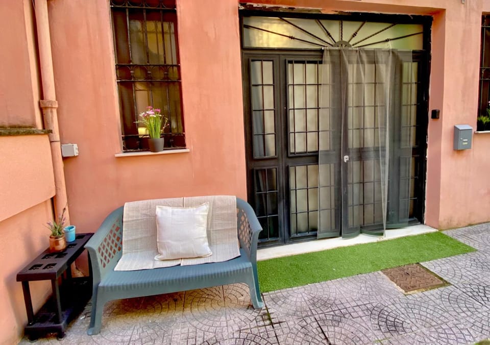 Property building, Patio