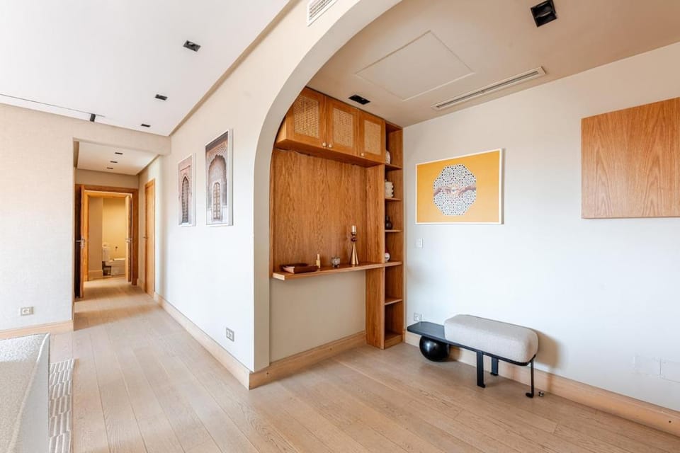 Living room, air conditioner