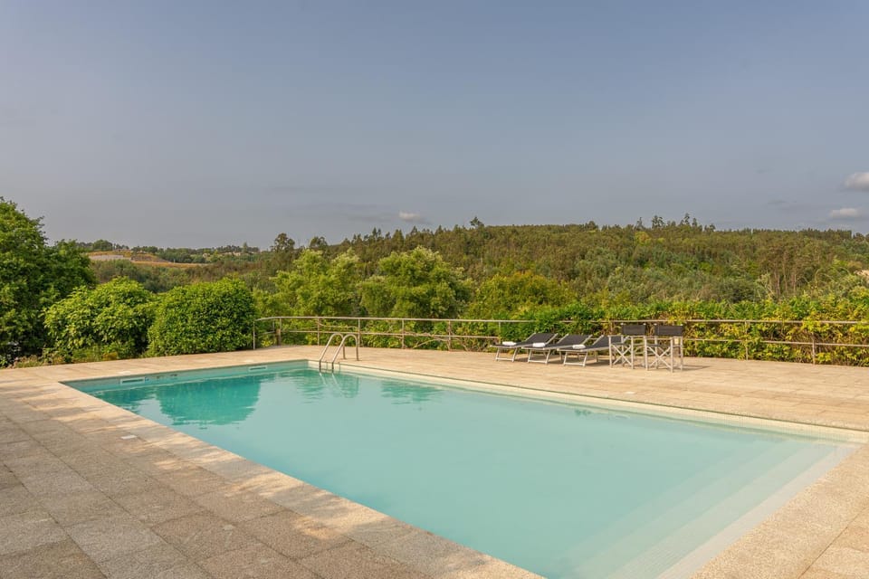 Natural landscape, Mountain view, Pool view, Swimming pool, sunbed