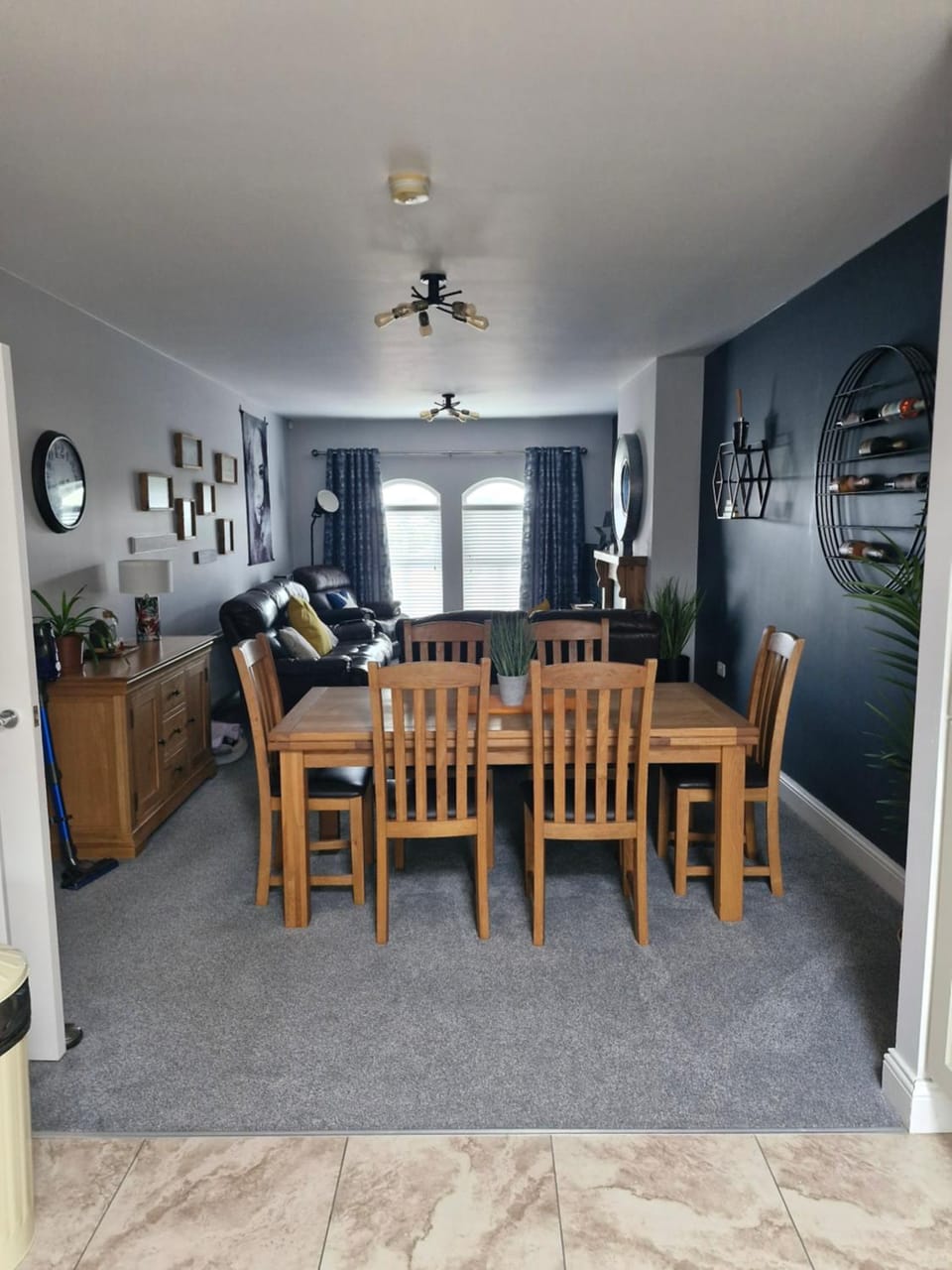 Living room, Dining area