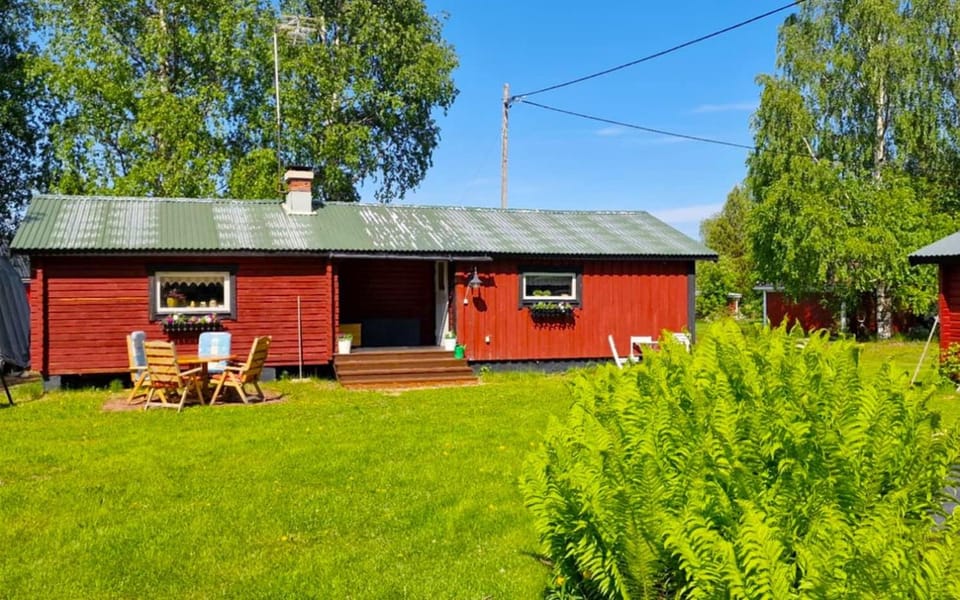 Tines stuga House in Norrbotten County, Sweden