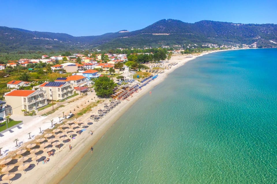 Property building, Bird's eye view, Beach, Sea view