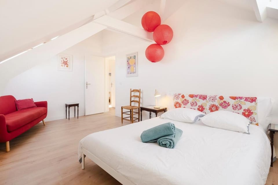 Appt confort & jardin à quelques pas de la plage LE CROISIC Apartment in Le Croisic