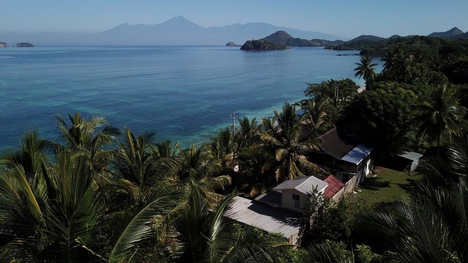 Property building, Bird's eye view, View (from property/room), Beach, Mountain view