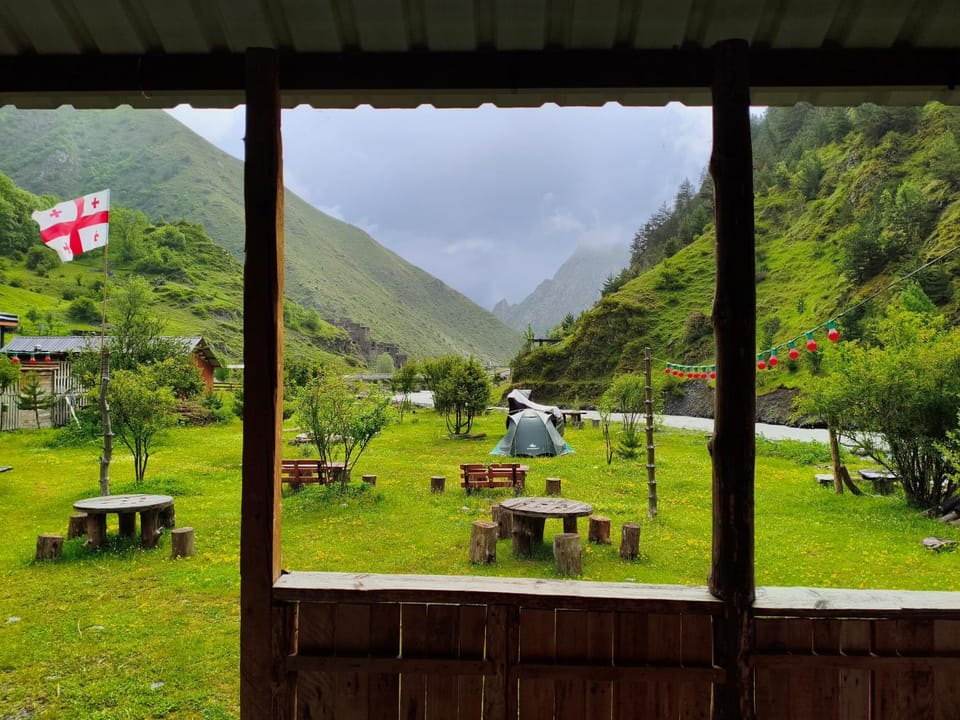 Natural landscape, Garden, Garden view, Mountain view