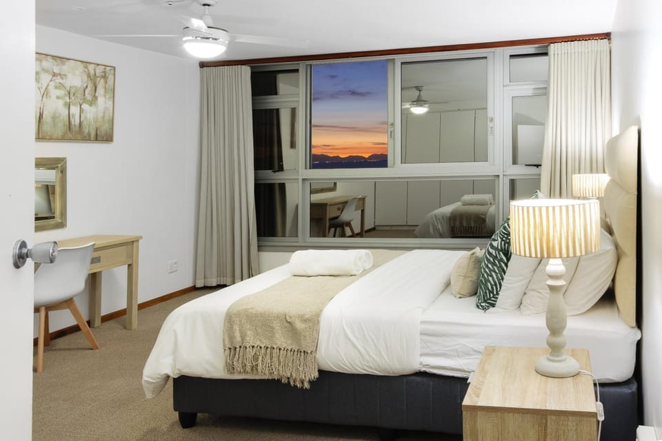 Beach, Bedroom, Sunset