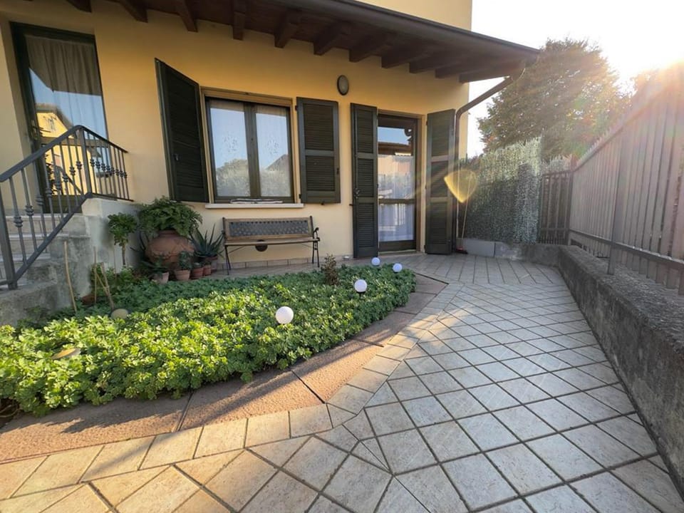 Property building, Patio