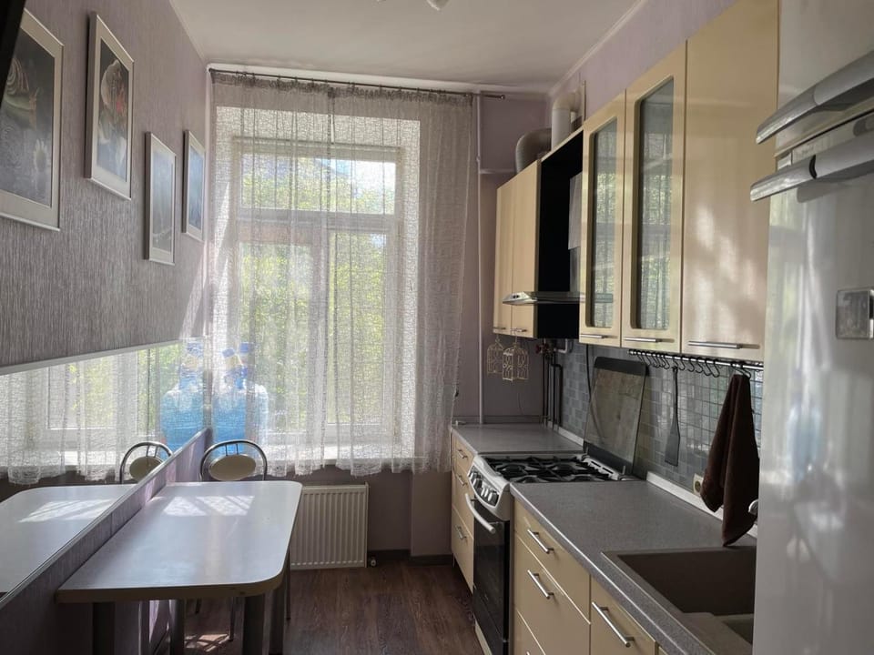 Kitchen or kitchenette, Dining area, oven, stove
