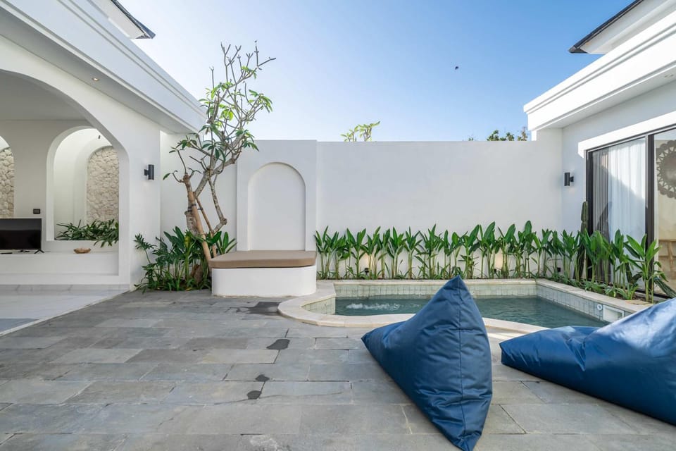Patio, Seating area, Garden view, Swimming pool