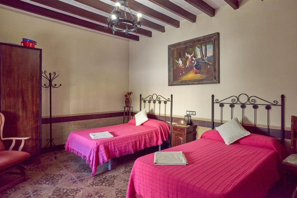 Property building, Living room, Bedroom