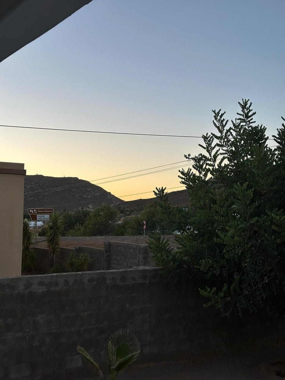 Mountain view, Sunset