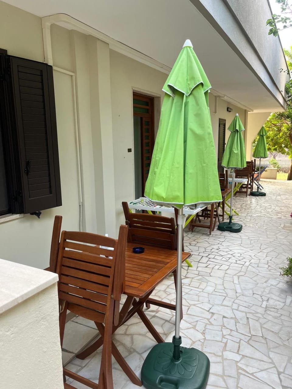 Property building, Garden view