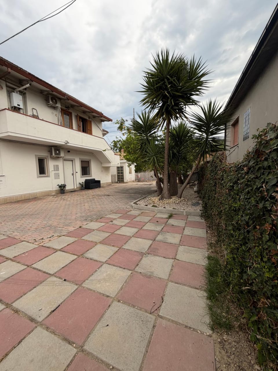 Property building, Garden