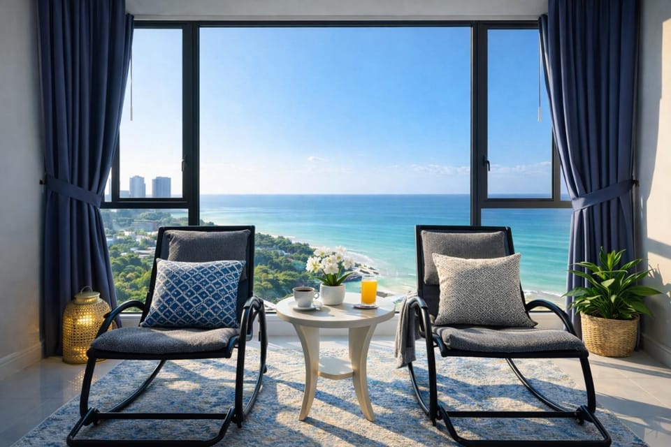 Living room, Sea view, Sea view