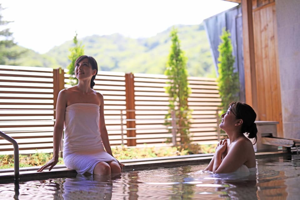 Day, People, Hot Spring Bath, Open Air Bath