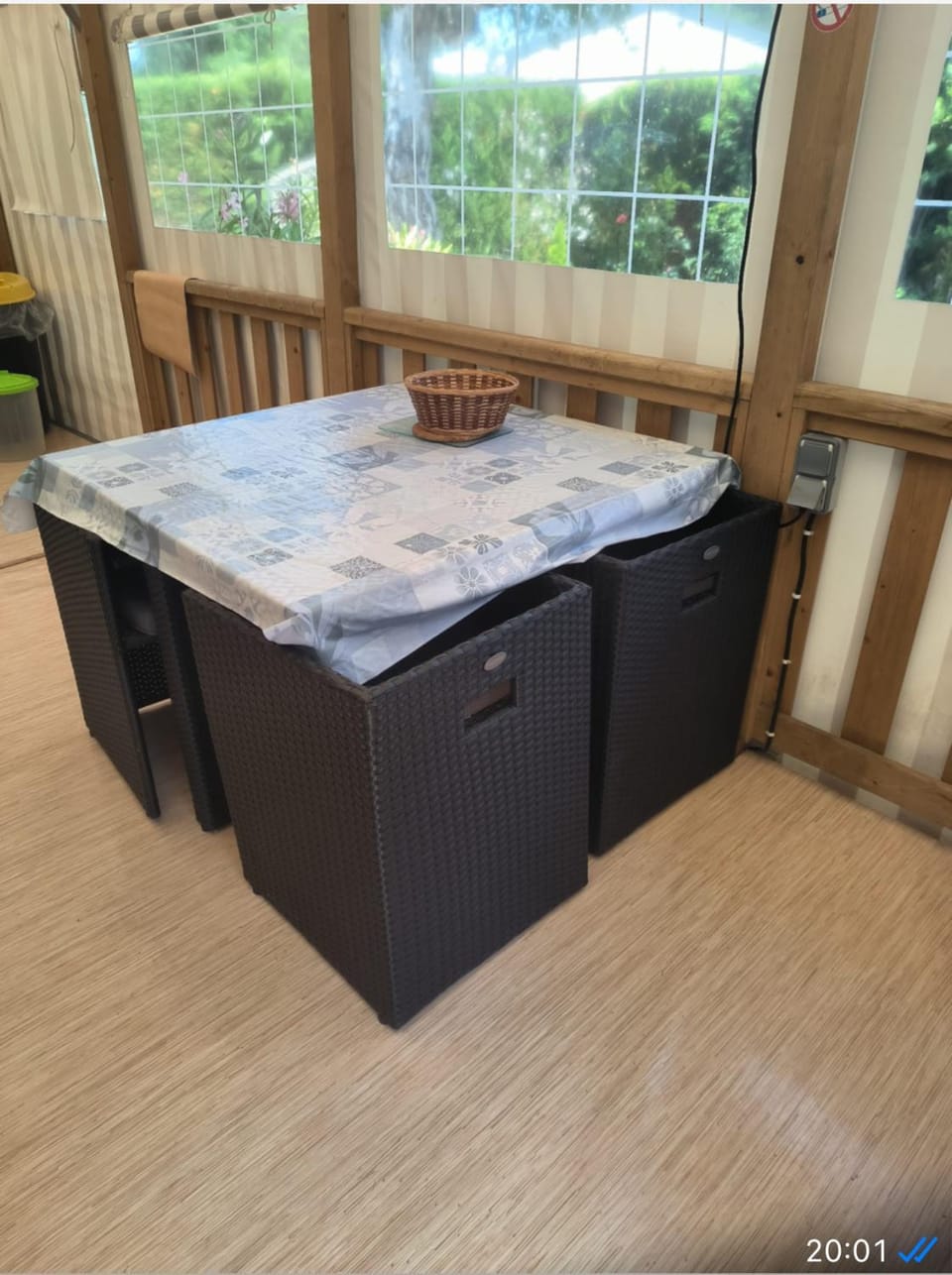 Property building, Patio