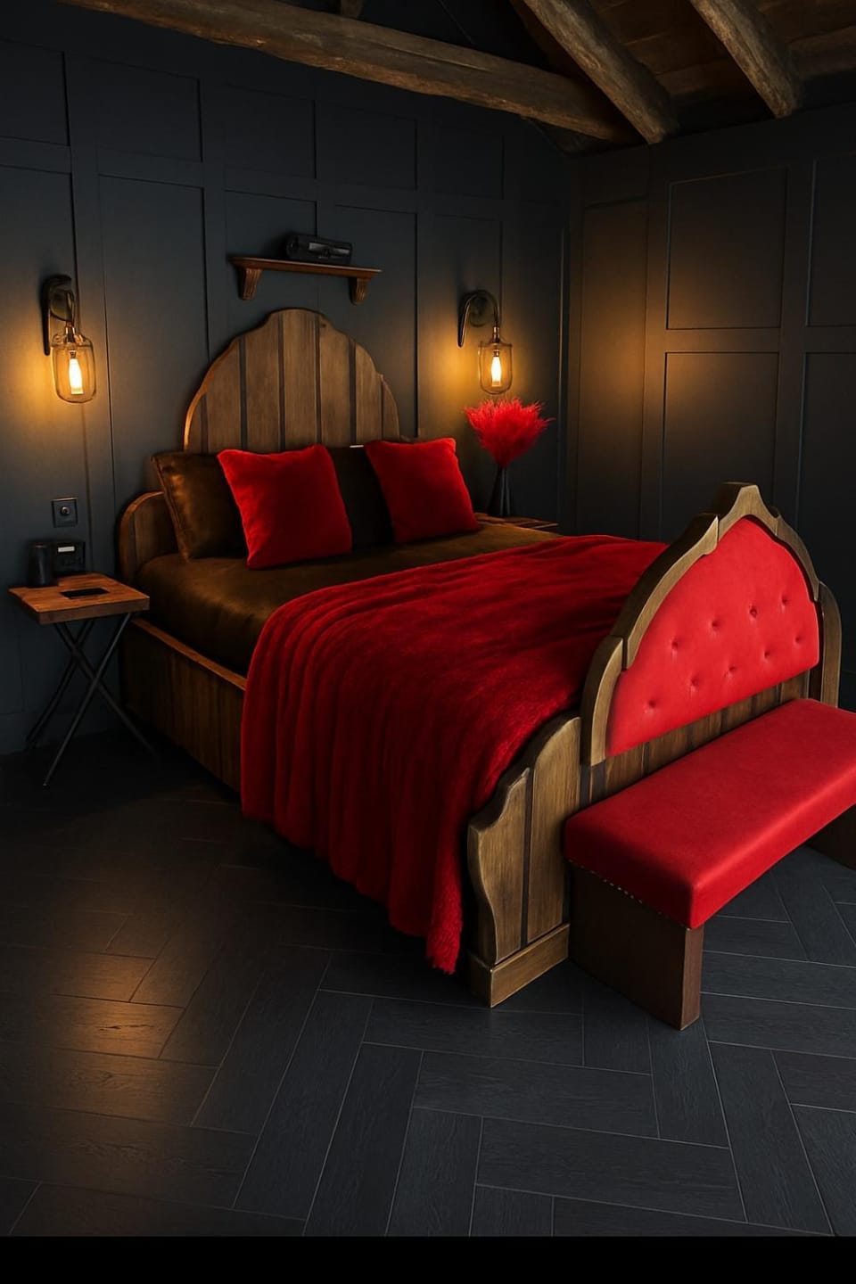 Crimson Hollow with private hot tub House in Hastings