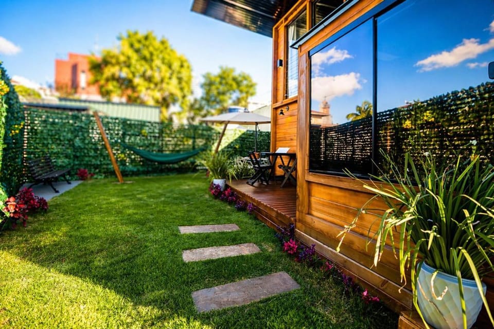 Property building, Garden