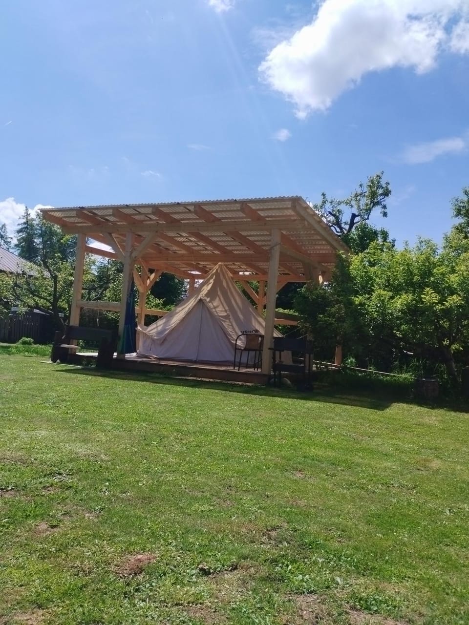 Glamping Mezi ploty Luxury tent in Czechia