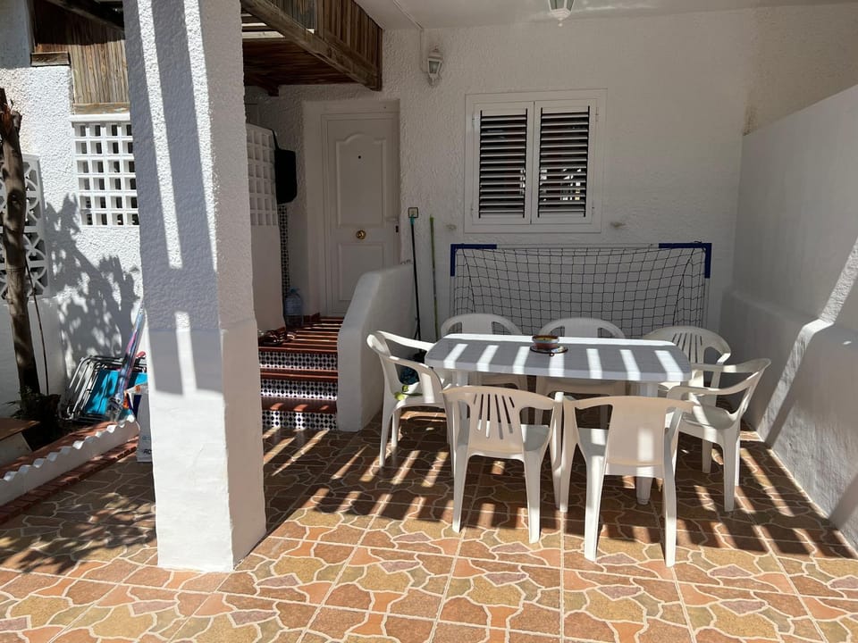 Casa blanca with pool House in Santiago de la Ribera