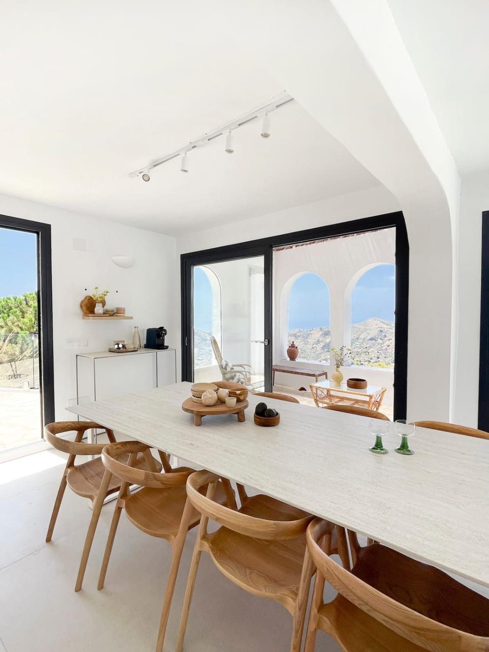 Seating area, Dining area, Mountain view, Sea view