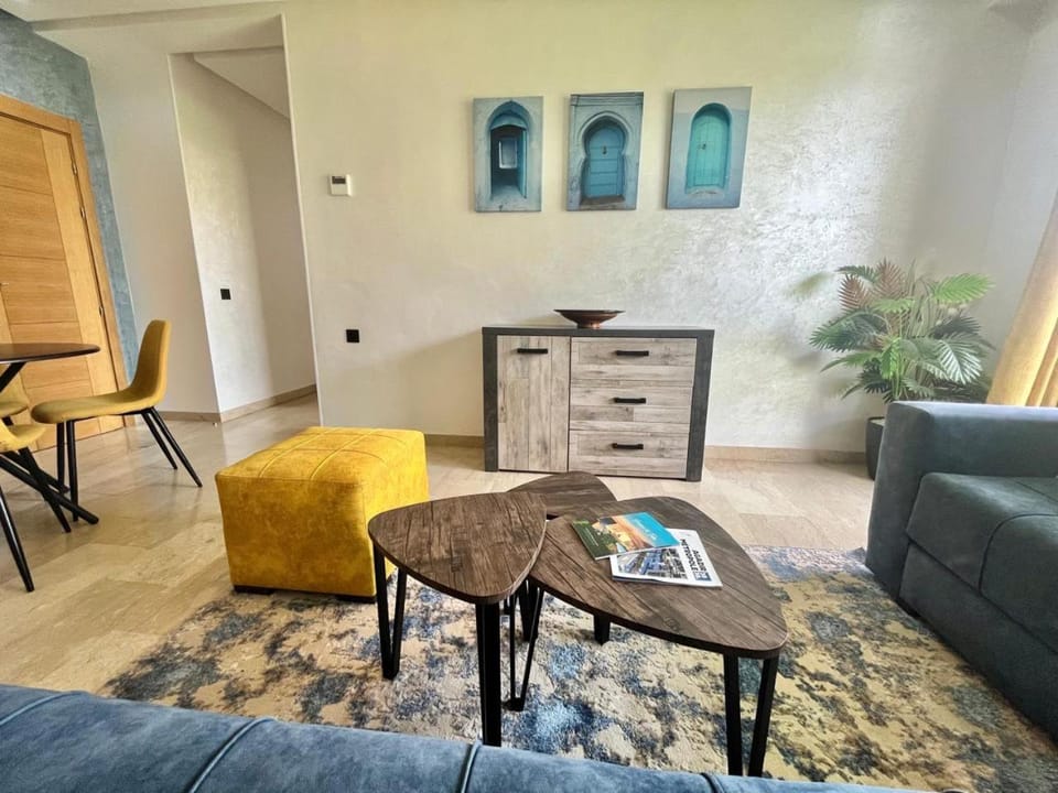Appartement Agadir Bay , 3 chambres, piscine et jardin Apartment in Agadir