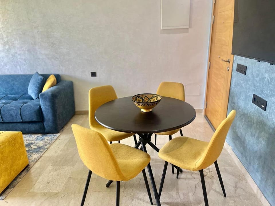 Appartement Agadir Bay , 3 chambres, piscine et jardin Apartment in Agadir