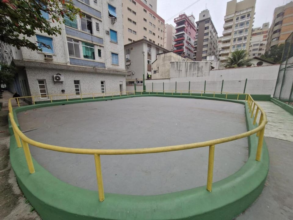 Apartamento aconchegante Santos Praia Vista Mar Apartment in Santos