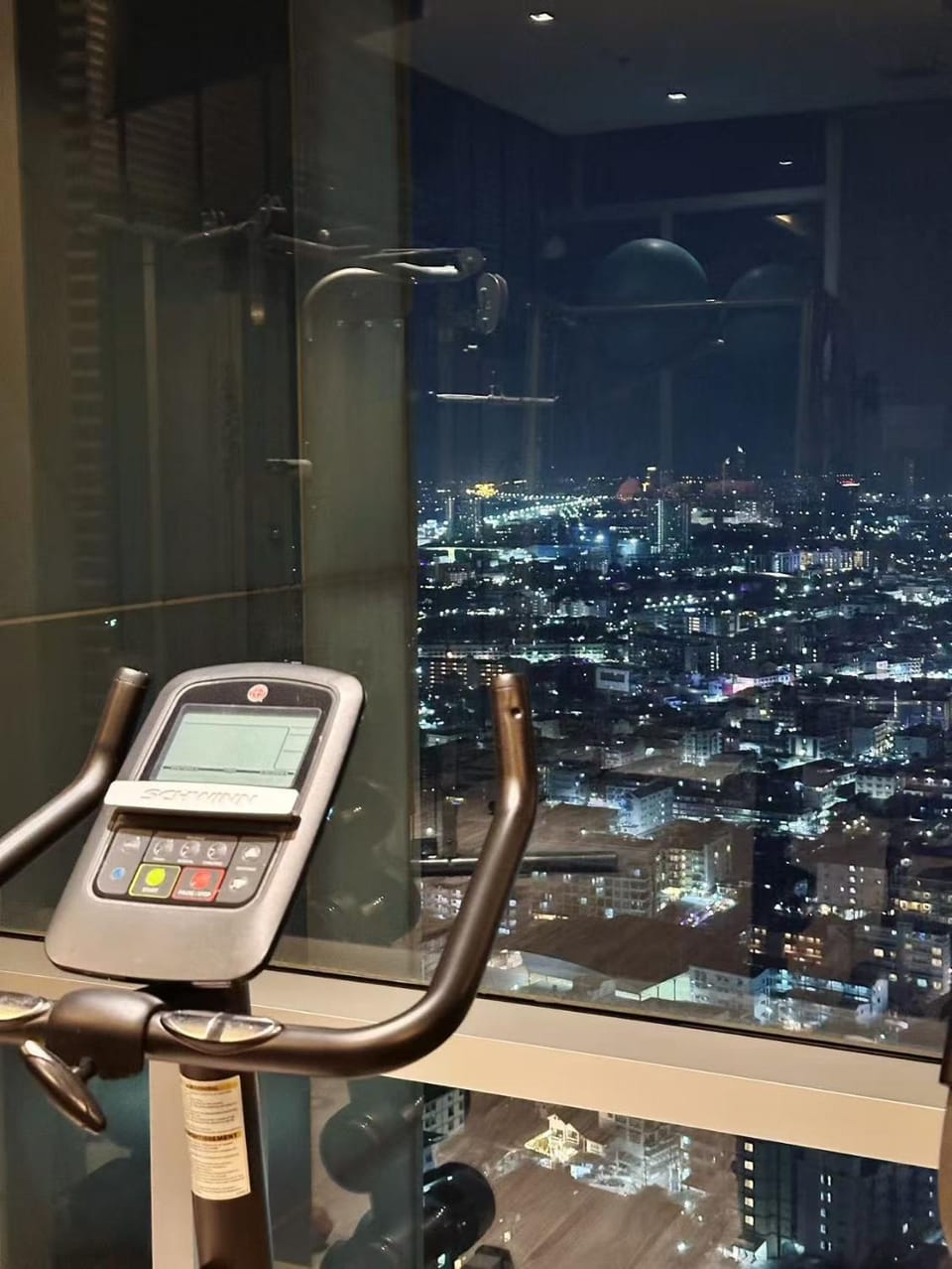 Fitness centre/facilities, City view