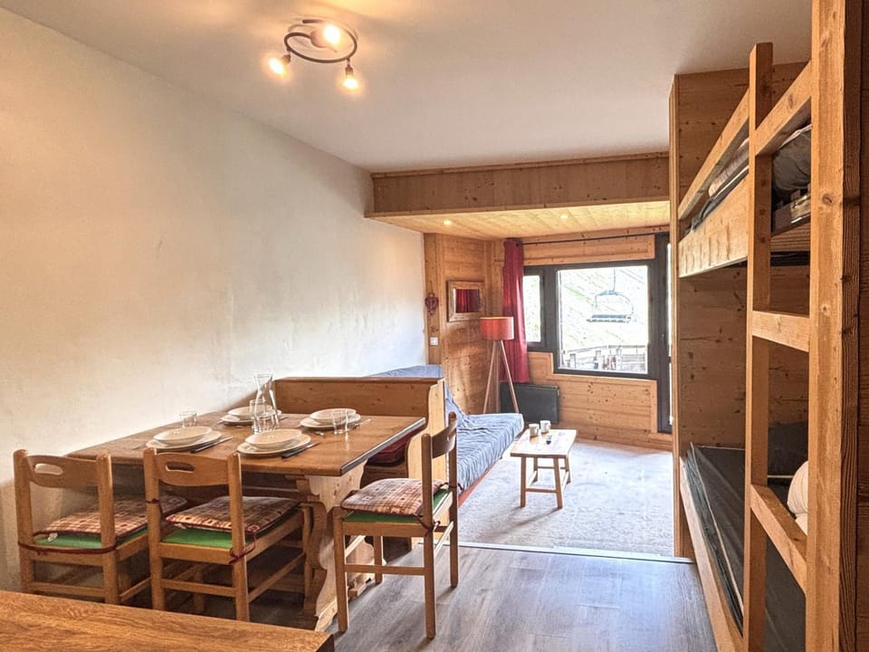 Studio calme à Avoriaz, vue montagnes, 4 couchages - FR-1-634-111 Apartment in Avoriaz