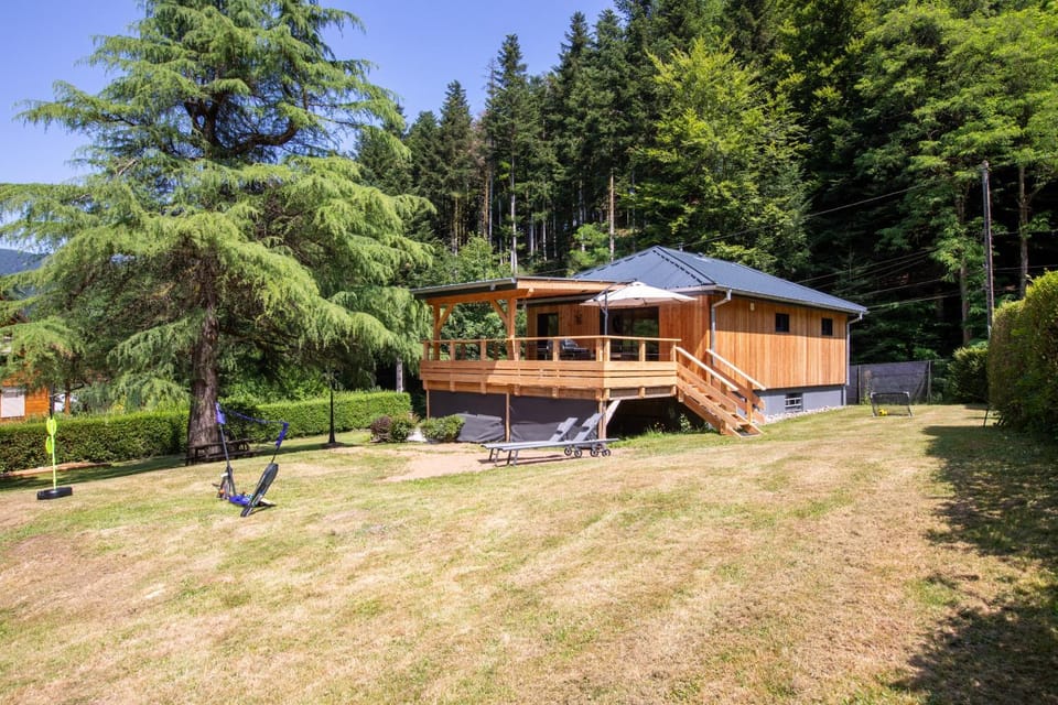 Chalet 'La Forêt Enchantée', nature, calme et jacuzzi au coeur de la Vallée Chalet in Grand Est