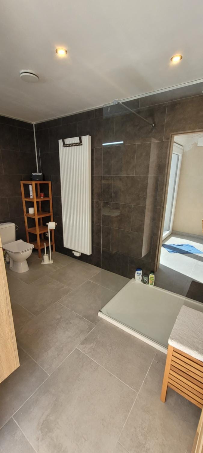 Shower, Bathroom, towels