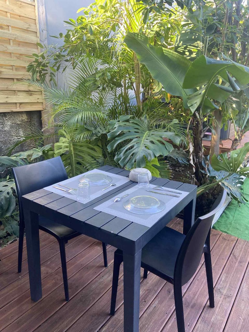 Patio, Garden, Dining area