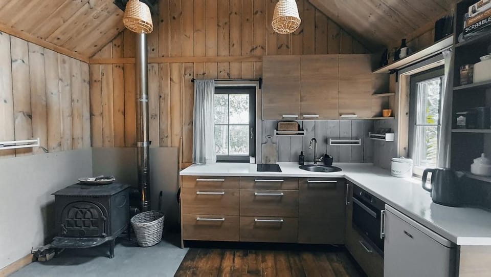 Secret hideout cabin in Turaida with magical views Cabin in Latvia
