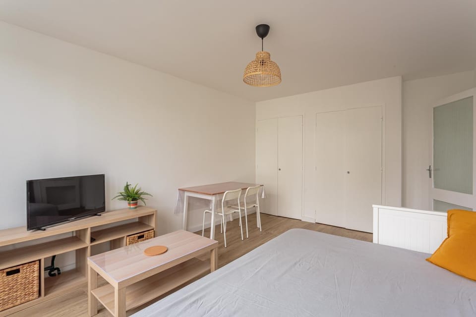 Bed, TV and multimedia