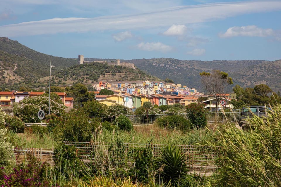 Nearby landmark, Spring, Day, Natural landscape, City view, Mountain view
