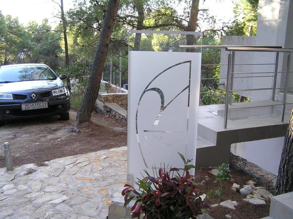 Property logo or sign, Parking